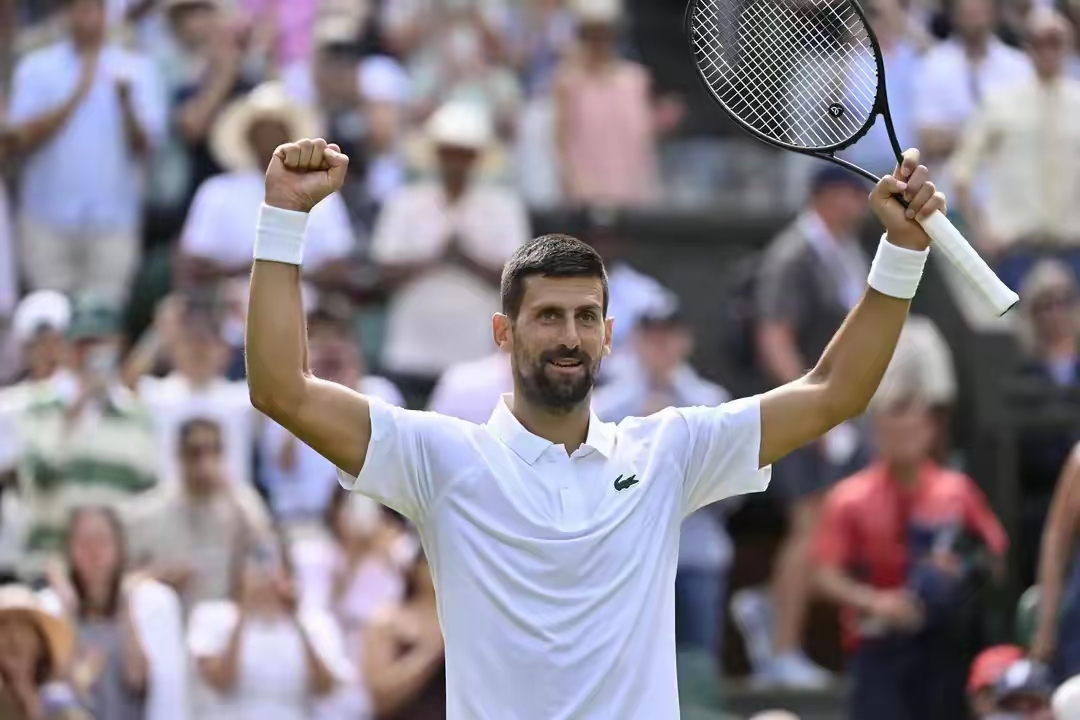 温网险胜拉沃尔杯,德约科维奇刷新纪录 温网险胜拉沃尔杯,德约科维奇刷新纪录