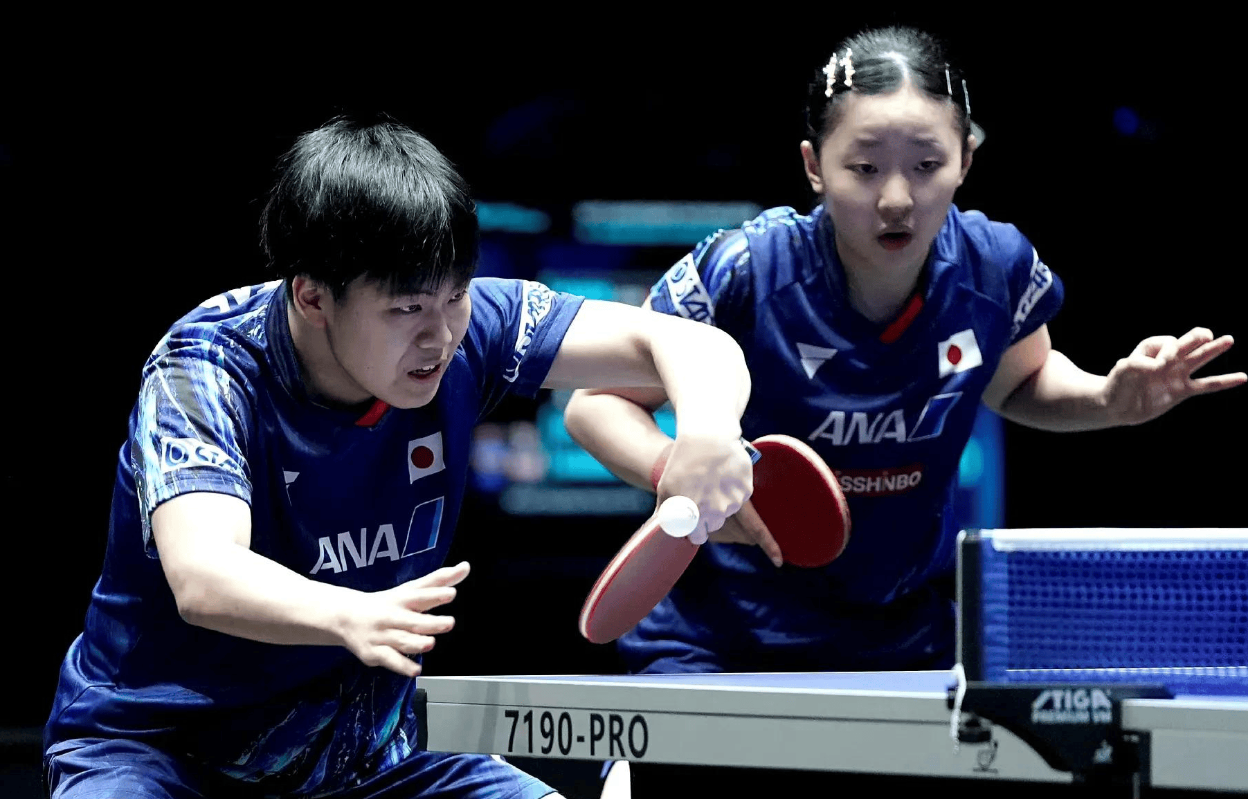 英国乒乓球队轻取比利时乒乓球队,张本智和统治全场 英国乒乓球队轻取比利时乒乓球队,张本智和统治全场