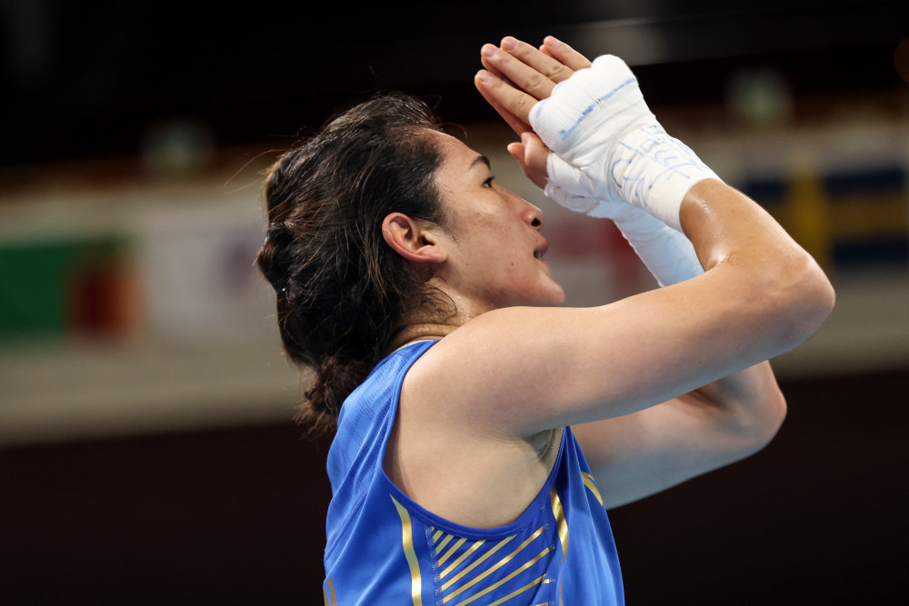 埃及拳击选手意气风发,闯入半决赛 埃及拳击选手意气风发,闯入半决赛